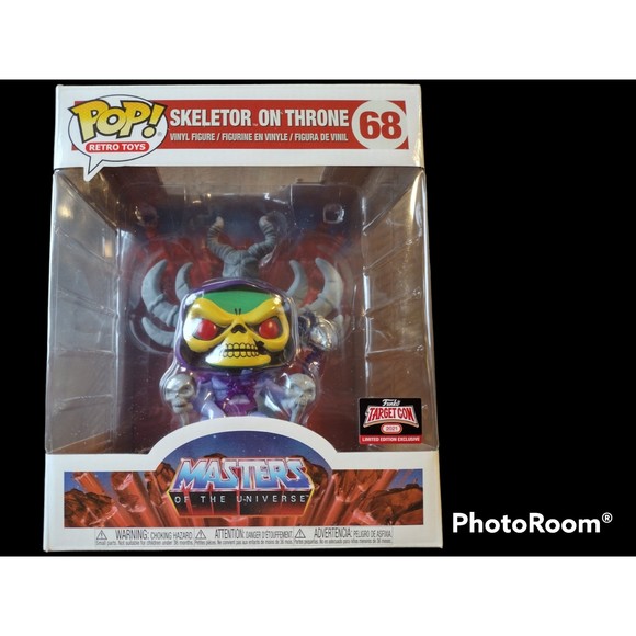 Funko Pop Skeletor on Throne He-man Masters of the Universe Target Con Exclu #68 - Picture 1 of 12